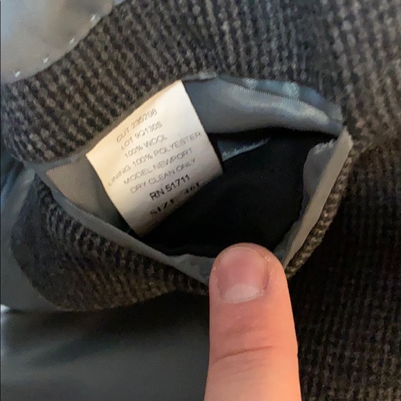 Calvin Klein mens wool coat - Picture 2 of 4